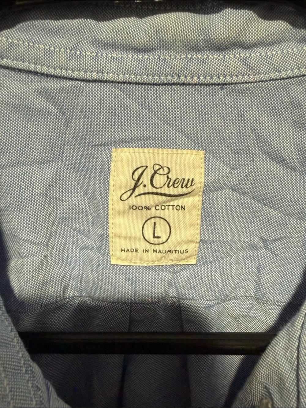 J. Crew Light Blue Short Sleeve Button-Down Shirt
